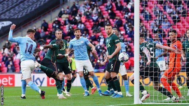 Manchester City Beat Tottenham 1 0 To Win Carabao Cup Final