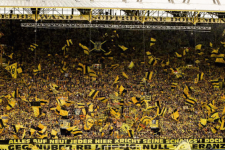 Borussia Dortmund Fans Wall